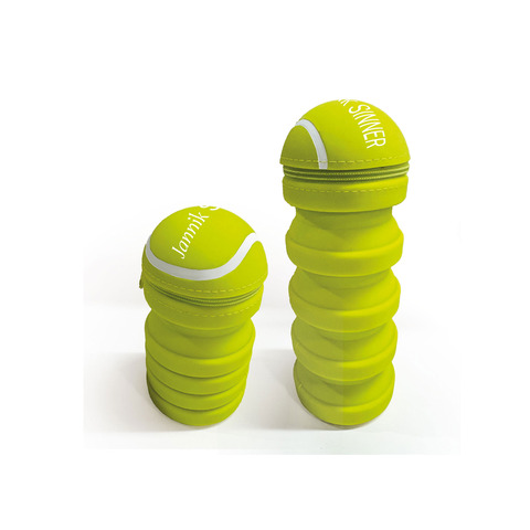 Astuccio silicone jannik sinner 6,5x6,5x18 cm personalizzato 8005235220539