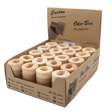 Espositore legno 20 temperamatite kum 2 fori 4064900106633