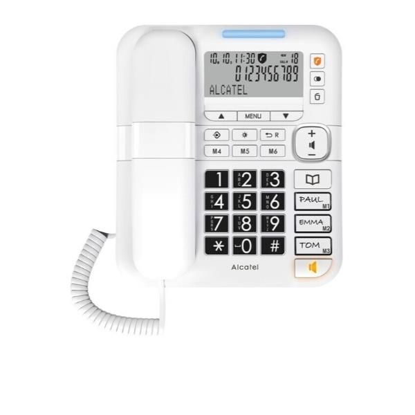Telefonon fisso alcatel tmax70 con display alfanumerico 3700601424294