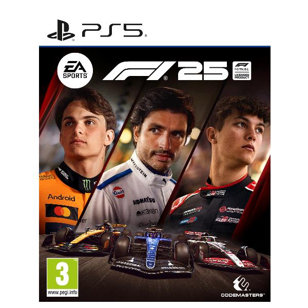 F1 2025 per ps5, gioco di corse ufficiale fia formula one 5030940125384