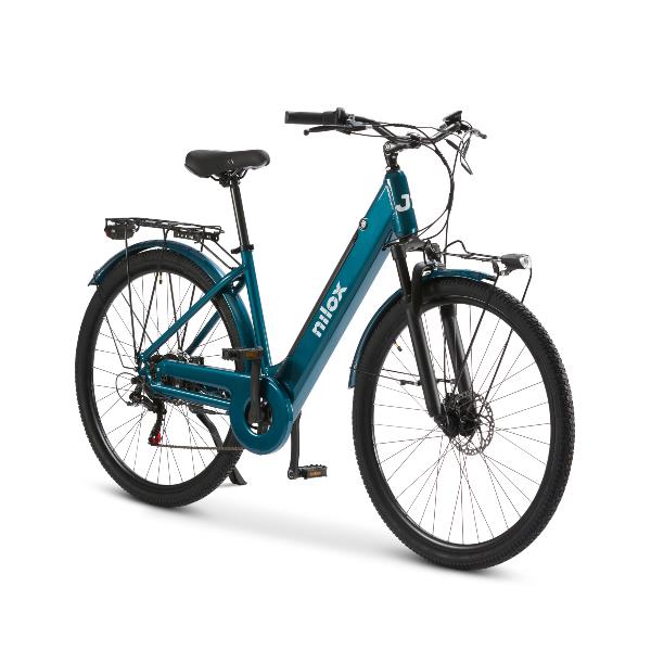 Bici elettrica nilox urban j7 verde 28 pollici 8050162355281