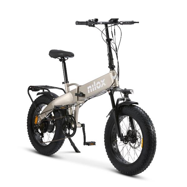 Bicicletta elettrica nilox urban x10 grigia 20 pollici 8050162355328