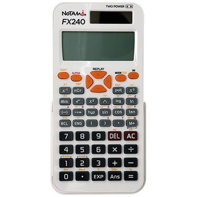 Calcolatrice scientifica notami fx240 con 240 funzioni avanzate 8011117048030