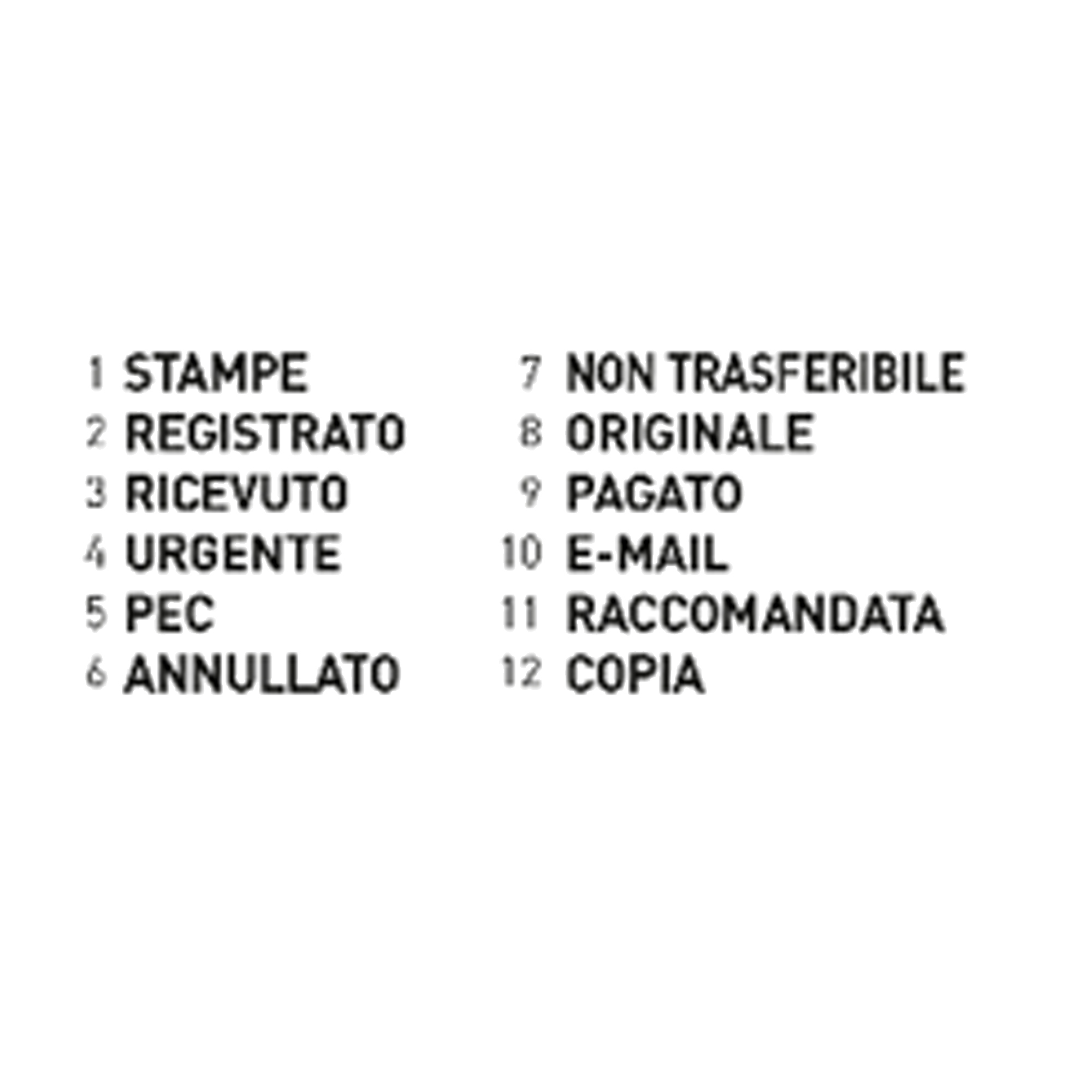 Timbro printy trodat 4822 polinome eco 12mm 4mm autoinchiostrante 9010835116754