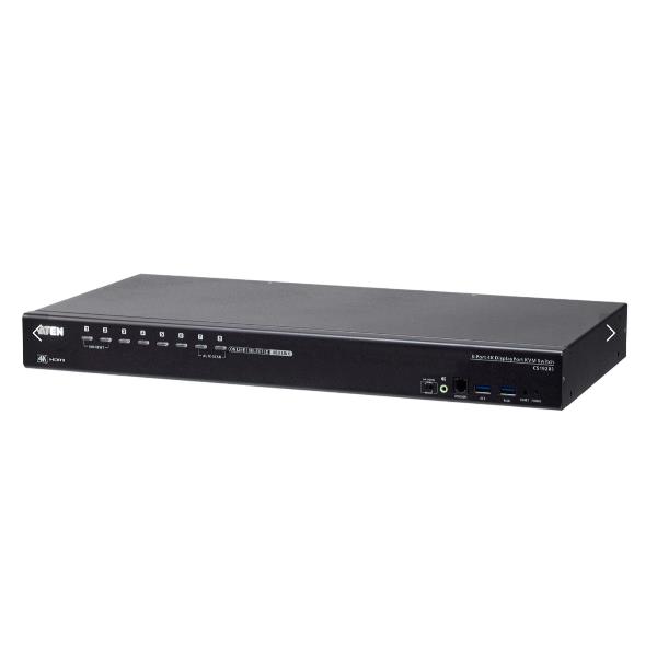 Switch kvm displayport 8 porte 4k con usb 3.0 per monitor multipli 4719264649257