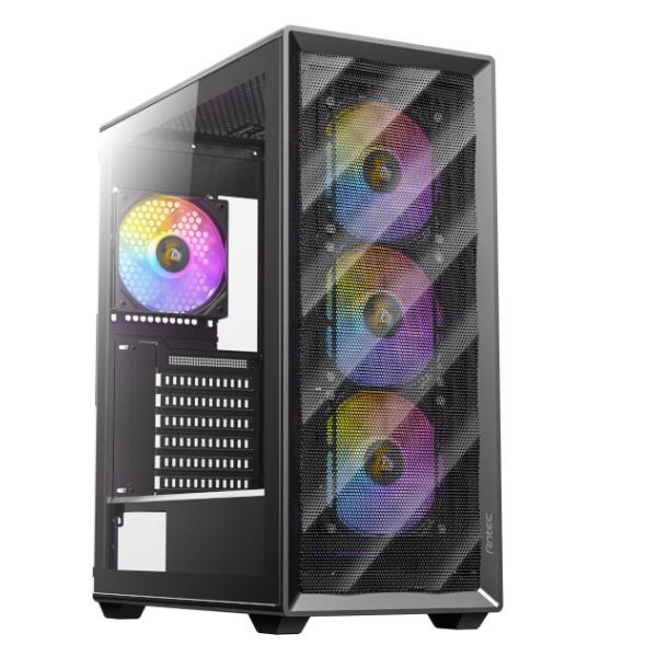 Caso computer ax85 con ventole argb e vetro temperato. 0761345101738