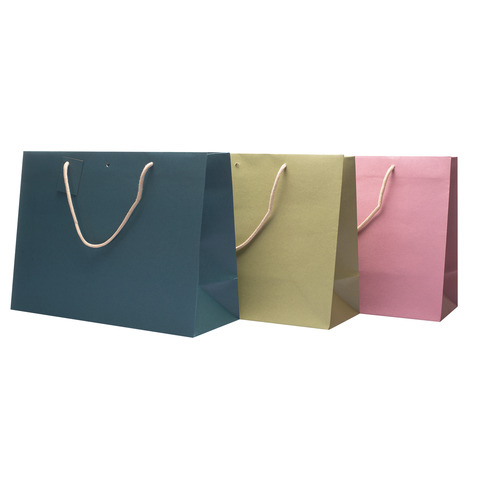Scatola regalo carta kraft colori assortiti 24x24x19cm 8055182148493