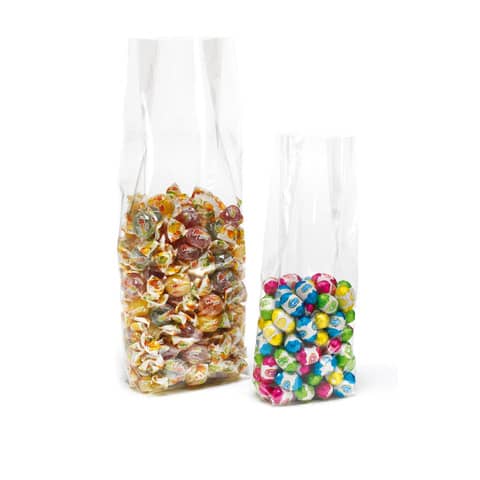 Busta trasparente in polipropilene per alimenti 14x36 cm 8010151001209