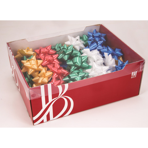 Coccarde in nastro liscio diametro 9 cm confezione da 70 pezzi 8001565321519