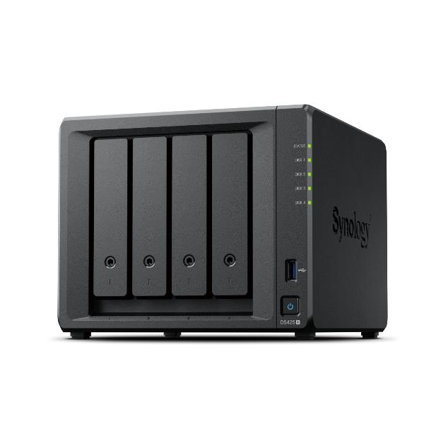 Ds425+ diskstation storage compatto porta 2.5gbe sequenziale 4711174725991
