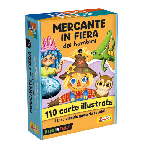 Gioco da tavolo mercante in fiera per bambini e famiglie 8008324096695