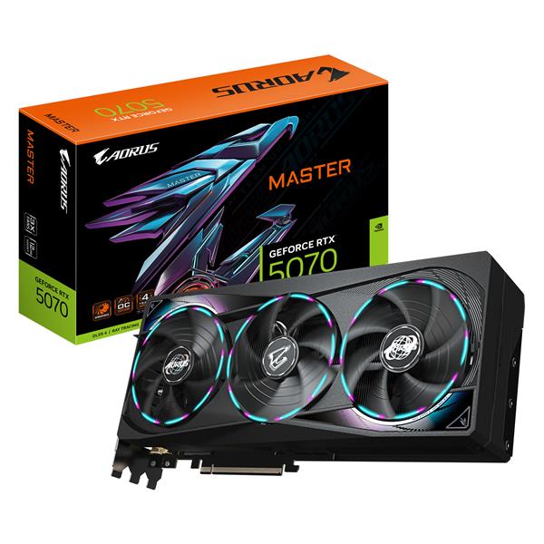 Aorus geforce rtx 5070 master 12gb gddr7 windforce 4719331355753