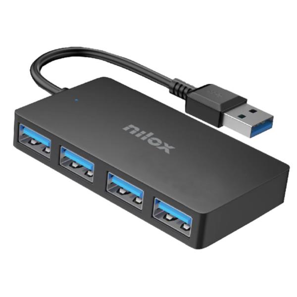 Hub usb 3.2 gen1 da 4 porte con velocità fino a 5 gbps. 8431775035461