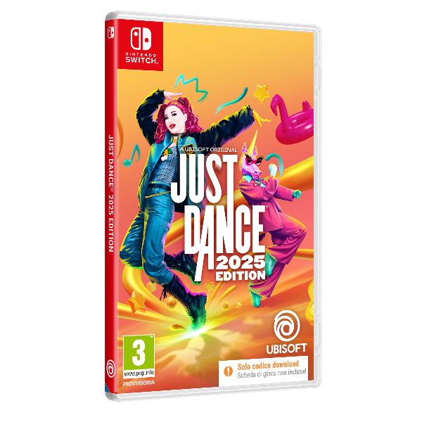 Gioco just dance 2025 per nintendo switch con 40 canzoni 3307216295747