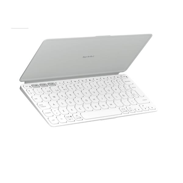 Tastiera keys-to-go 2 sottile portatile colore grigio chiaro 5099206126015