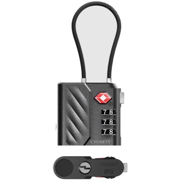 Cygnett lucchetto tsa voyager traveltag bluetooth 0848116047546