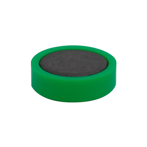 Magneti per lavagne bianche da 25 mm in verde, confezione da 10 pezzi 5705831026414