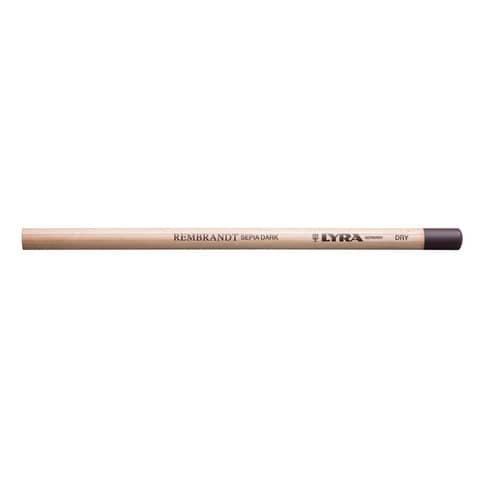 Matita lyra rembrandt seppia scuro dry - lunghezza 5 mm per disegno 4084900213650