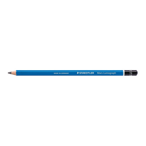 Matita staedtler mars lumograph 7b lunga 175 mm 4007817104019
