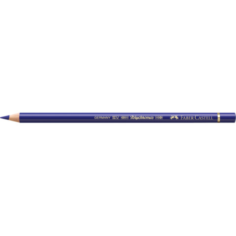 Matite polychromos faber castell blu 3,8mm resistente all`acqua sempre 4005400906347