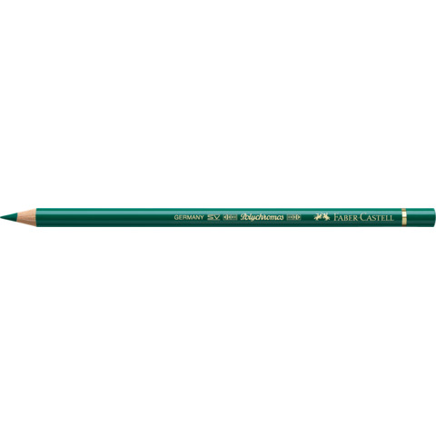 Matite polychromos faber castell 3.8mm verde hooker alta qualità 4005400907771