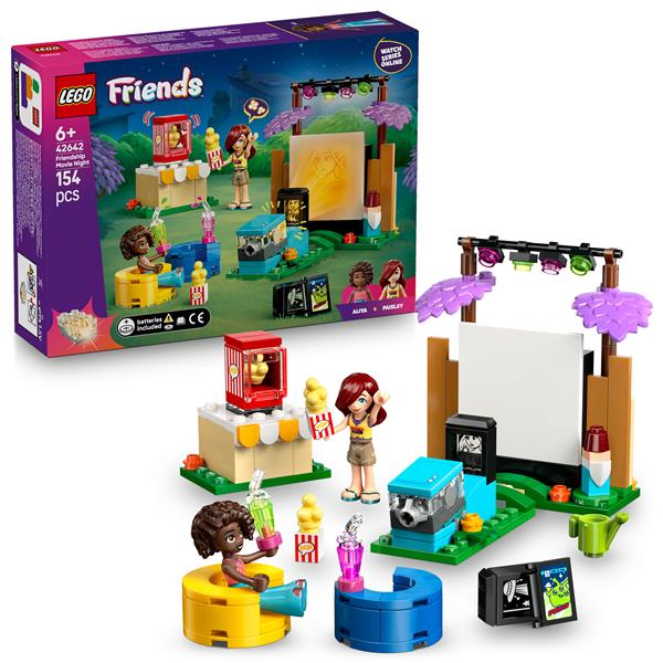 Lego friends movie night amicizia set da 154 pezzi costruzione 5702017814834