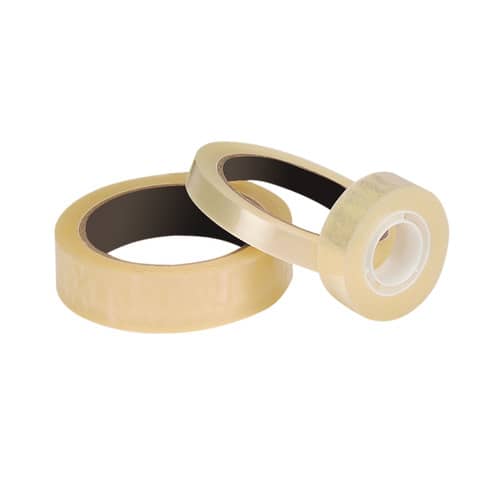 Nastro adesivo trasparente in polipropilene q-connect da 19 mm x 33 m 5706002270131
