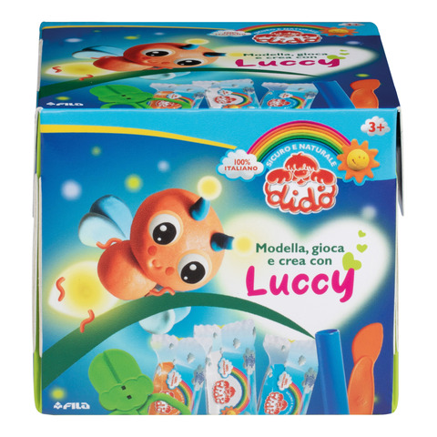 Pasta modellabile didò con luccy f362500 per bambini creativi 8000144009893
