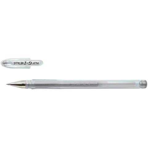 Penna pilot g-1 gel argento punta 0,7mm ricaricabile 4902505156359