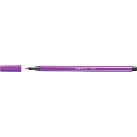 Pennarelli stabilo pen 68 lilla tratto fine da 1 millimetro premium 4006381333405