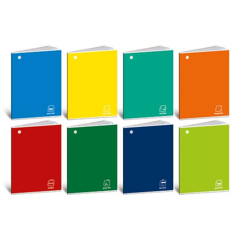 Quaderno maxi colorface a4 100 g/m2 con fogli 8007758100404