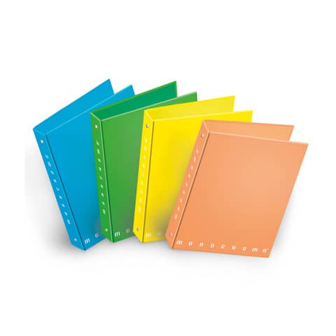 Raccoglitore ad anelli pigna a4 27x32cm 4anelli fluo 8005235151406