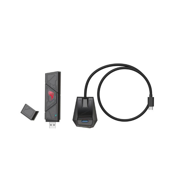 Rog usb-be92 adattatore wifi 7 tri-band da 6500 mbps 4711387706206