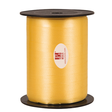 Nastro in polipropilene giallo 10x250 mt rotolo bolis 8001565358348