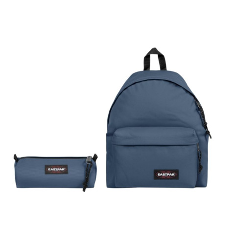 Eastpak padded pak`r zaino e astuccio blu 7438630742213