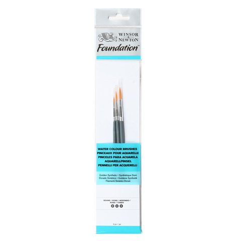 Pennelli winsor&newton tondi numero 2/4/6 per tempere 0884955030585