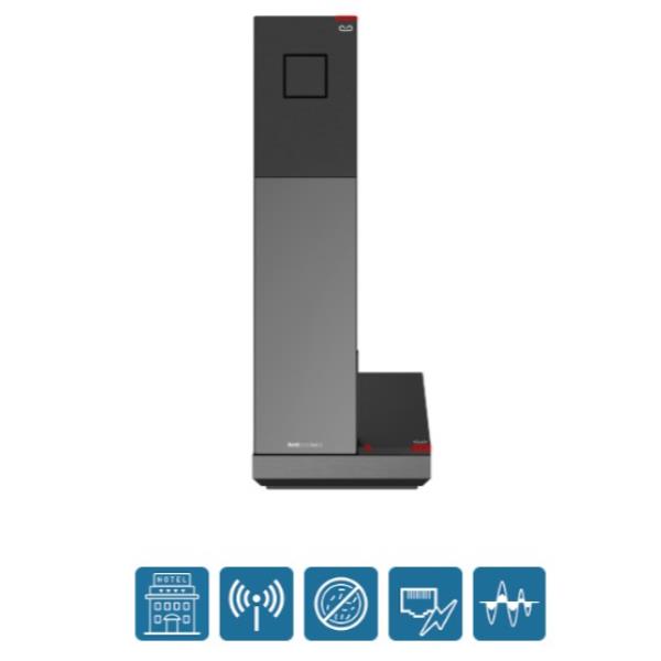 Snom hd331a telefono cordless dect per hotel con connessione analogica 4262377561218