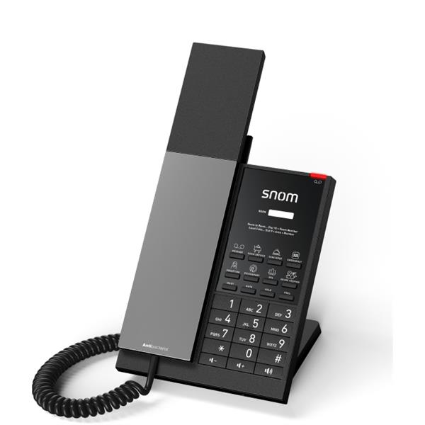 Snom hd350w telefono ip per hotel con wi-fi e gigabit ethernet 4262377560570