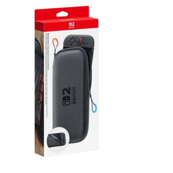 Custodia protezione per nintendo switch 2 con pellicola schermo 0045496321437