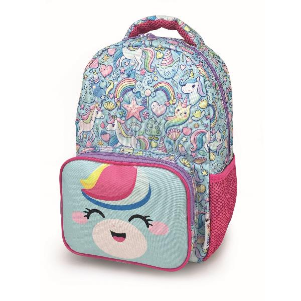 Zainetto fantasy con due scomparti e zip 8007509131923