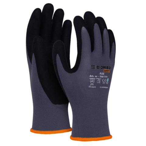 Guanti da lavoro in nylon taglia 11 grigio nero 5901498131052