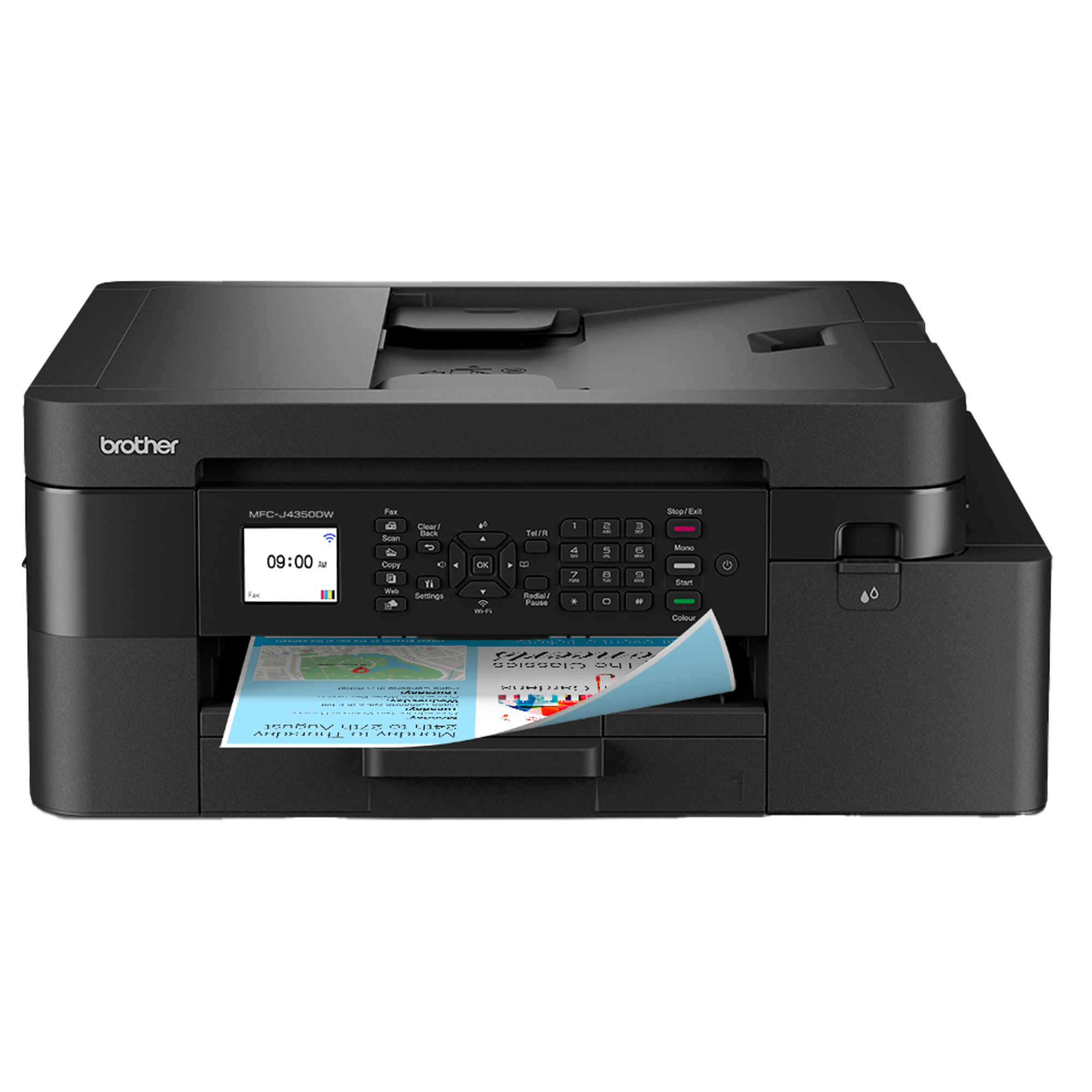 Stampante multifunzione a getto di inchiostro colore mfcj4350dw 4977766841924