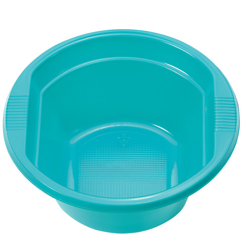 Scodelle ps turchese 300ml riutilizzabili alte 54mm diam120mm 8005090017862