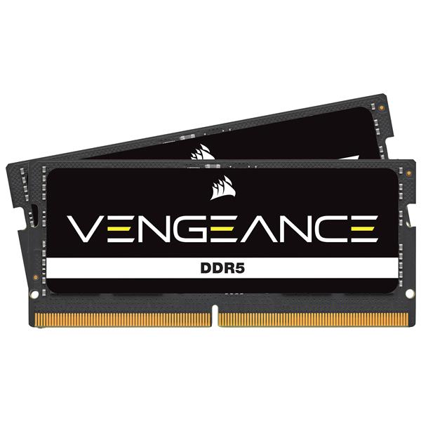 Corsair vengeance ddr5 sodimm 64gb 2x32gb 5600mhz ram nero 0840006691013
