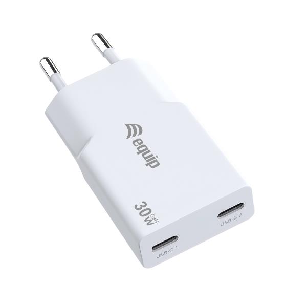 Caricabatterie usb-c sottile da 30w con doppia porta 4015867242193