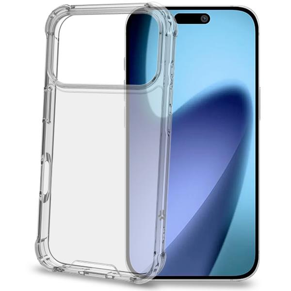 Custodia trasparente per iphone 17 pro in gomma colorata protettiva 8021735224020