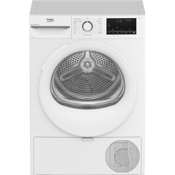 Asciugatrice beko bmt481wi_it da 8 kg, classe c, motore inverter. 8690842790829