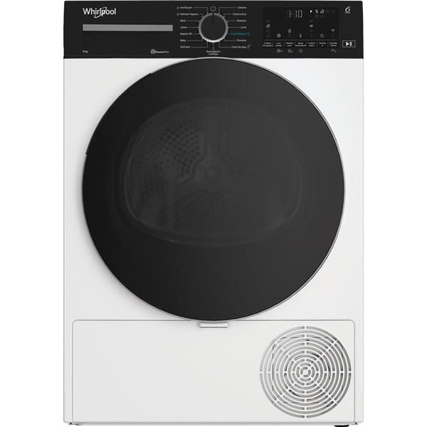 Asciugatrice whirlpool wd 84m wbs it da 8 kg con wi-fi 8003437063633
