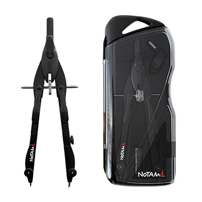 Balaustrone notami nero completo con astuccio e sistema rapido 8011117048689