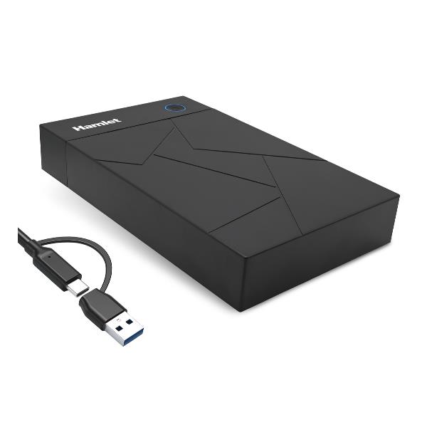 Box esterno hdd sata 3.5 usb-c + usb-a con alim. 8000130594259